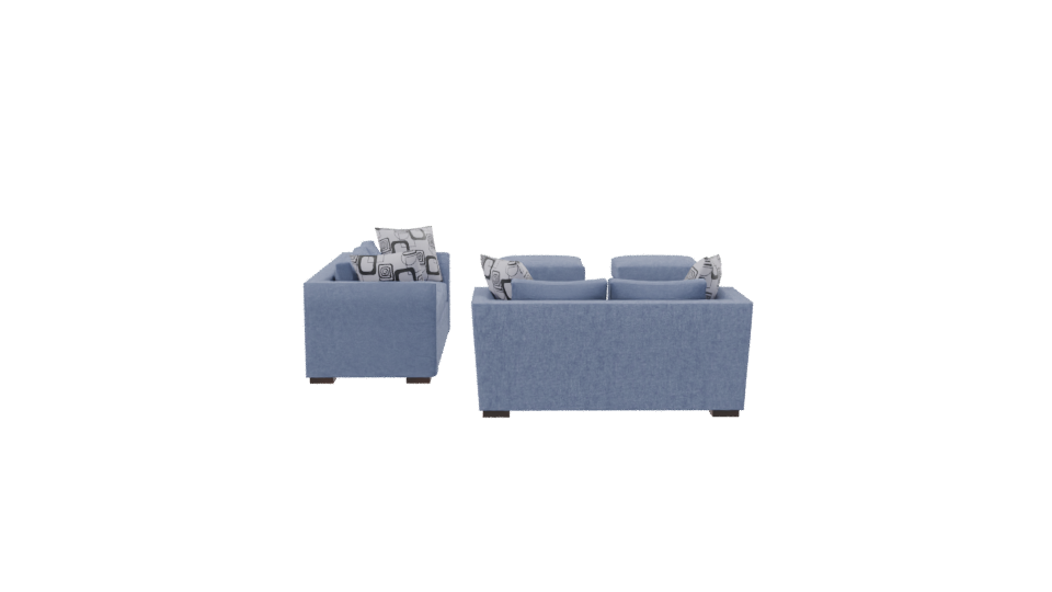 Modern Sofa Set 3D Model - Professional 3D Model Render 8