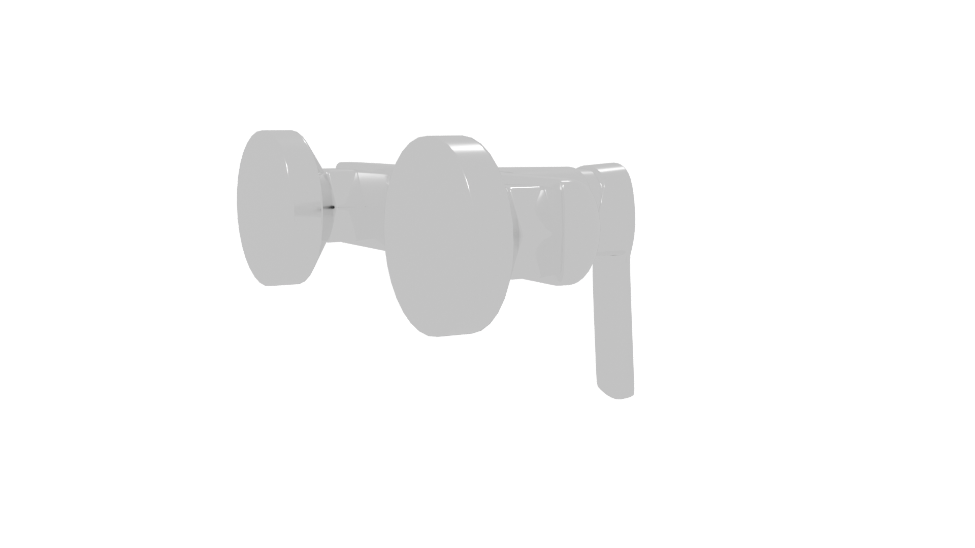 Modern Bathroom Faucet 3D Model - Professional 3D Model Render 19