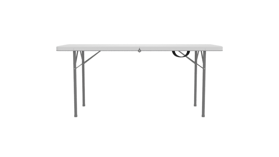 Folding Table 3D Model - Professional 3D Model Render 11