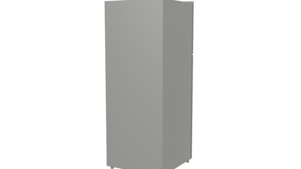 Sleek Refrigerator 3D Model - Professional 3D Model Render 6