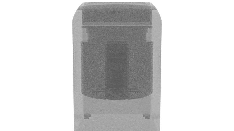 Contemporary Top-Load Washing Machine 3D Model - Professional 3D Model Render 11