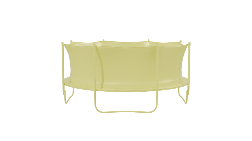 Outdoor Trampoline 3D Model - Professional 3D Model Render 2