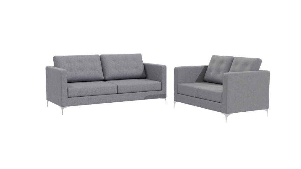 Modern Living Room Sofa Set 3D - Professional 3D Model Render 10