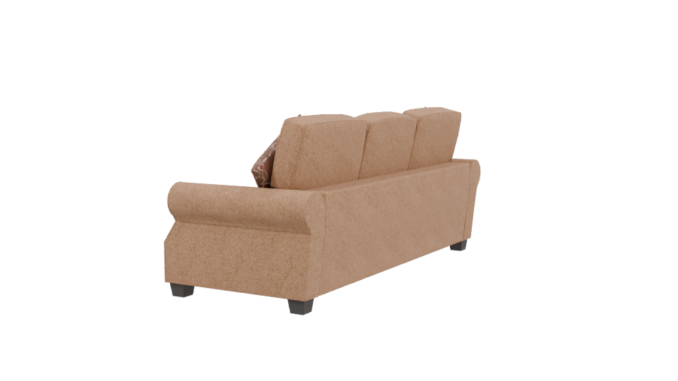 Florida Sofa 3C Cafe Claro Model - Professional 3D Model Render 3