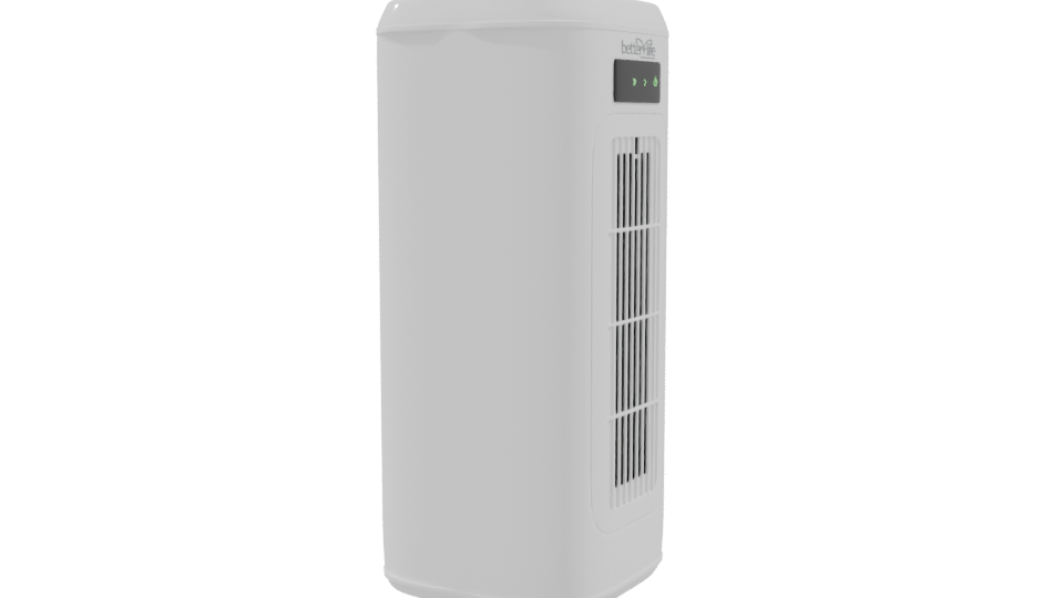 Stylish Vertical Air Purifier 3D - Professional 3D Model Render 9