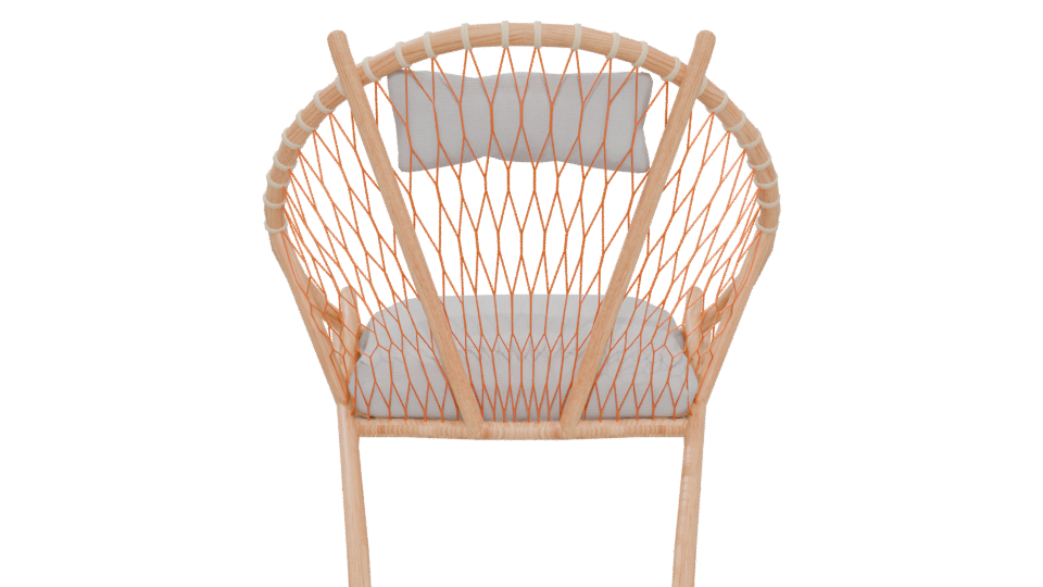 Stylish Modern Lounge Chair 3D - Professional 3D Model Render 5