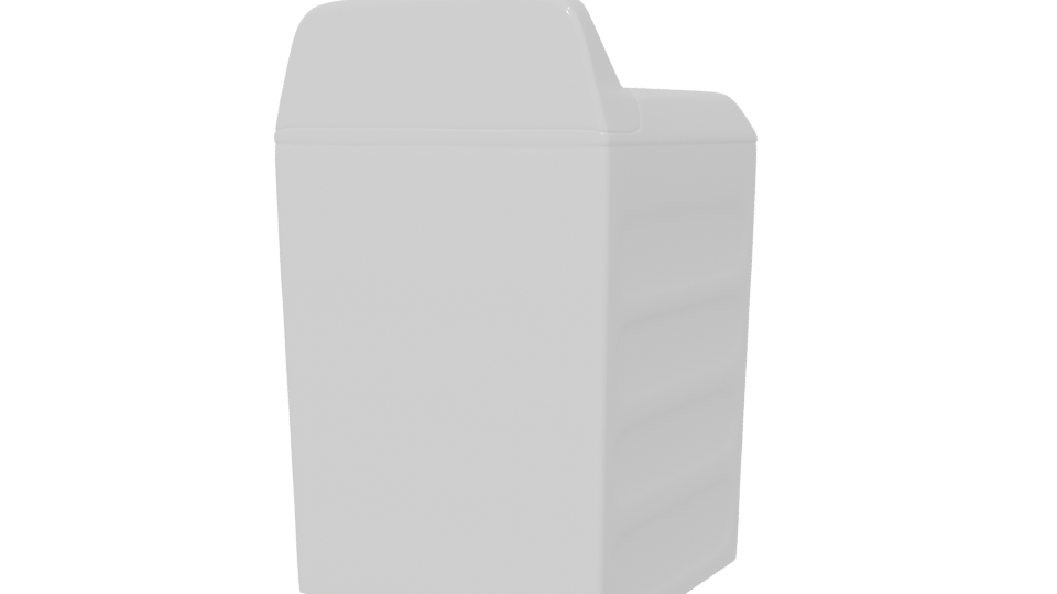 Top-Loading Washing Machine 3D - Professional 3D Model Render 6