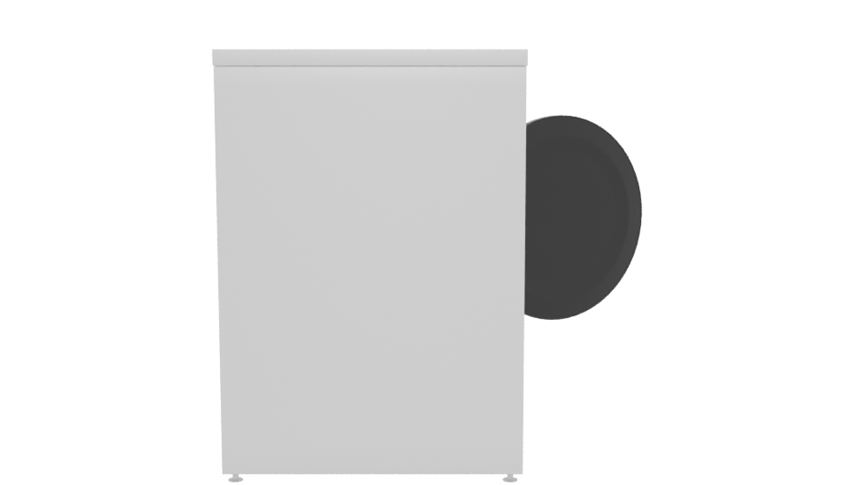 Realistic Household Washing Machine 3D - Professional 3D Model Render 5