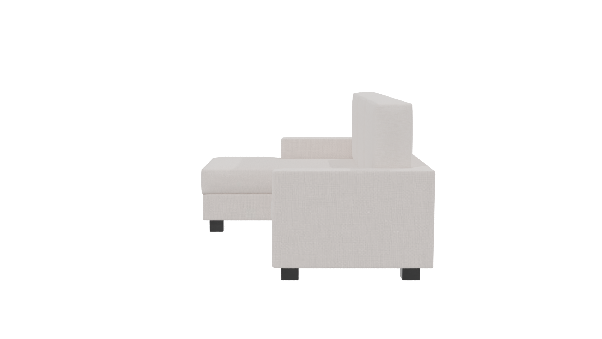 Stylish Modern Sectional Sofa 3D - Professional 3D Model Render 2