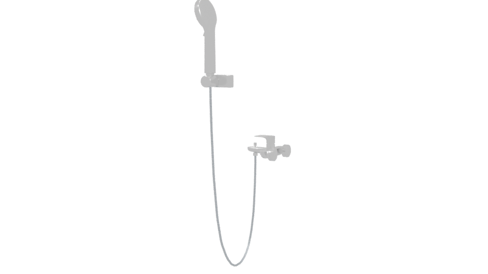 Contemporary Shower Head 3D Model - Professional 3D Model Render 3