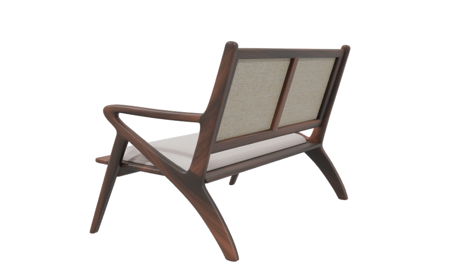 Stylish Outdoor Sofa Model - Professional 3D Model Render 3