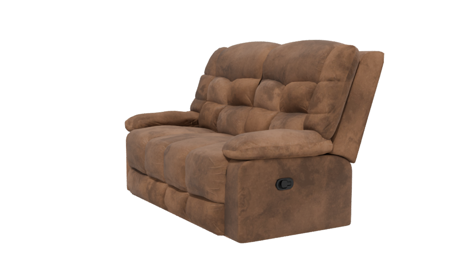 Stylish Fabric Loveseat 3D - Professional 3D Model Render 13