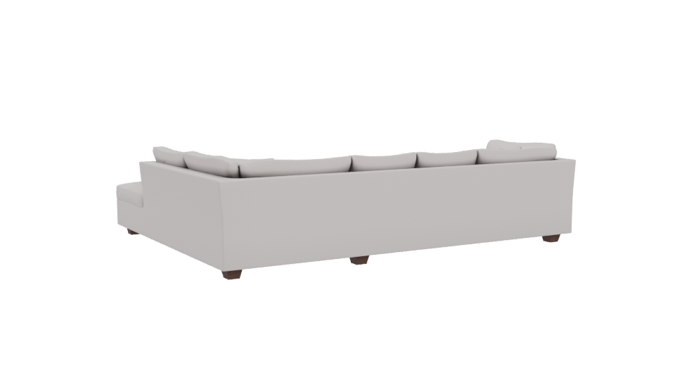 Stylish Modular Sofa 3D Model - Professional 3D Model Render 4