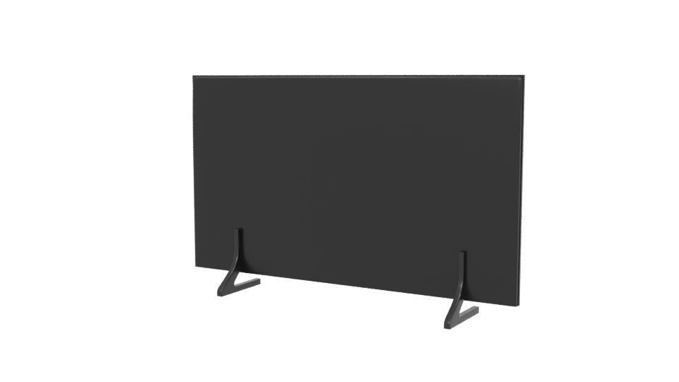 Sleek Modern TV Stand 3D - Professional 3D Model Render 6