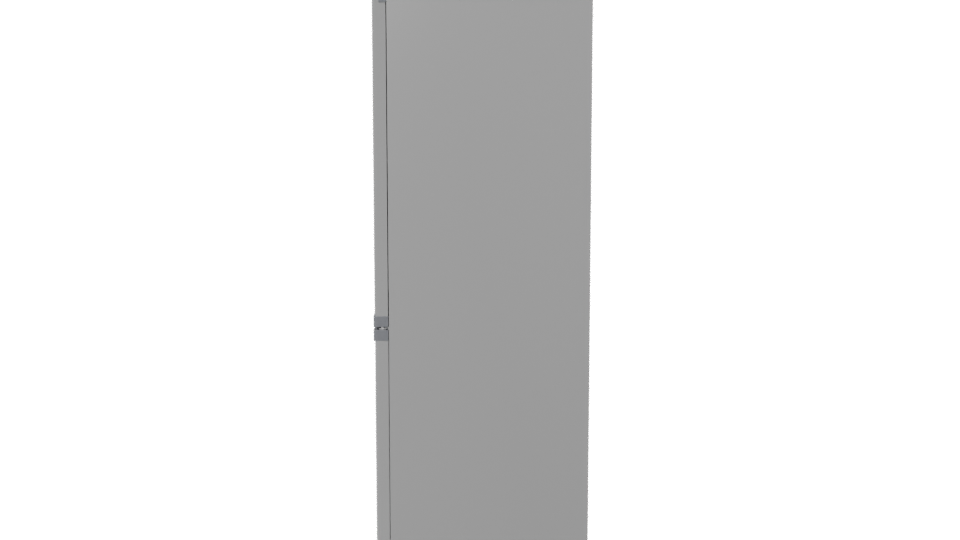 Sleek Refrigerator 3D Model - Professional 3D Model Render 2