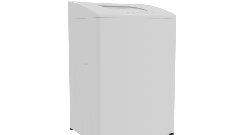 Top-Loading Washing Machine 3D - Professional 3D Model Render 10