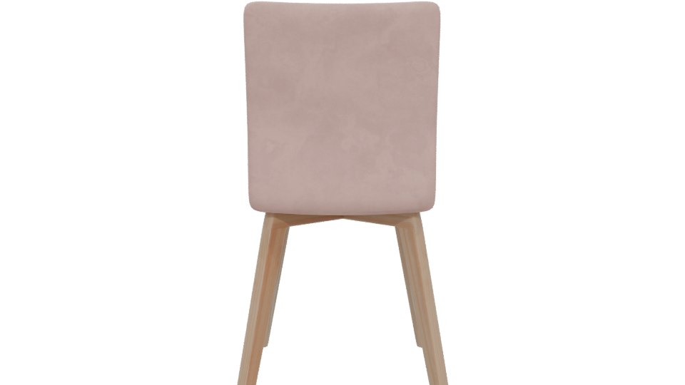 Stylish Minimalist Dining Chair 3D - Professional 3D Model Render 5