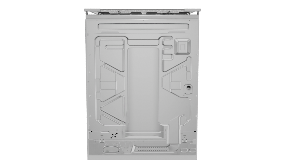 Compact Gas Oven Range 3D Model - Professional 3D Model Render 5