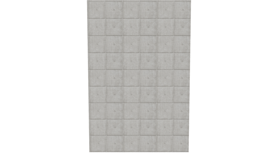 Concrete Wall Panel 3D Model - Professional 3D Model Render 5
