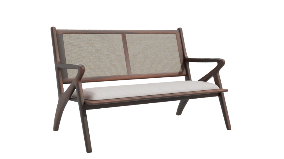 Stylish Outdoor Sofa Model - Professional 3D Model Render 10