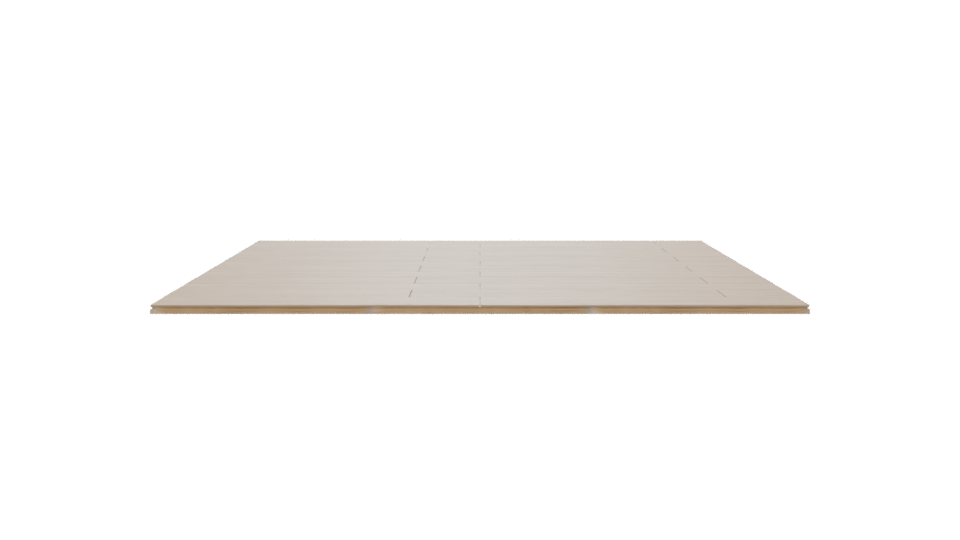 Sleek Wooden Panel Flooring 3D Model - Professional 3D Model Render 11