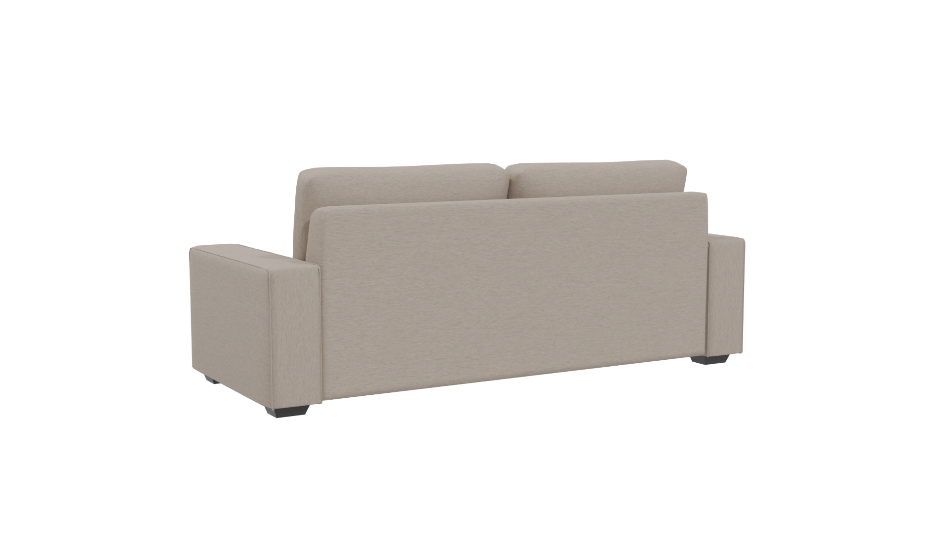 Contemporary Fabric Sofa 3D Model - Professional 3D Model Render 4