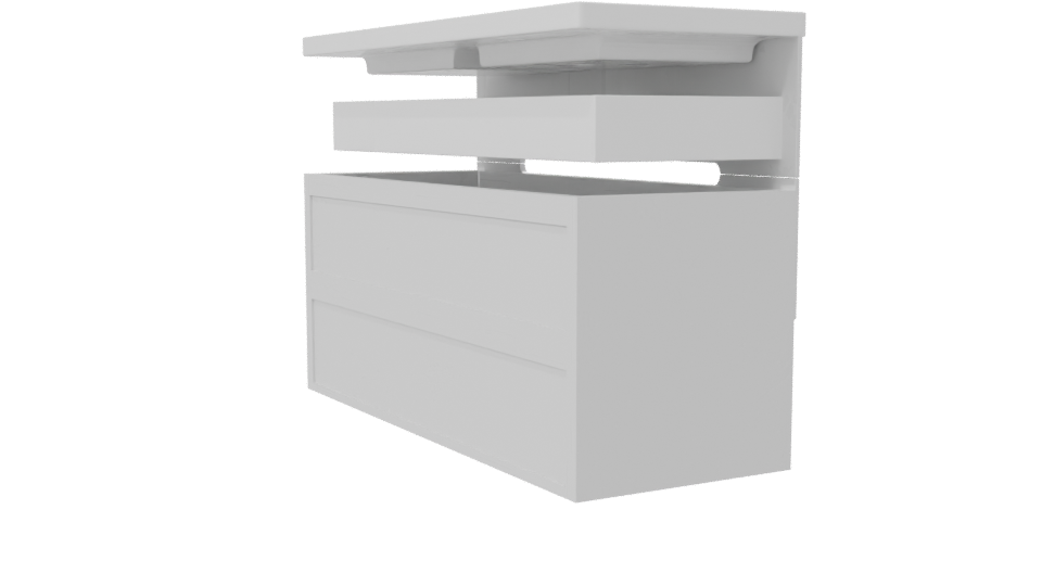 Elegant Modern Bathtub 3D Model - Professional 3D Model Render 7