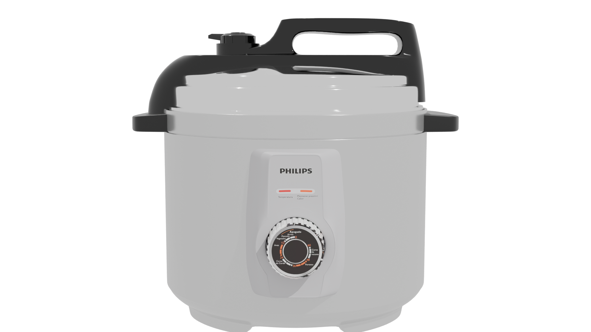 Sleek Electric Pressure Cooker 3D - Professional 3D Model Render 11