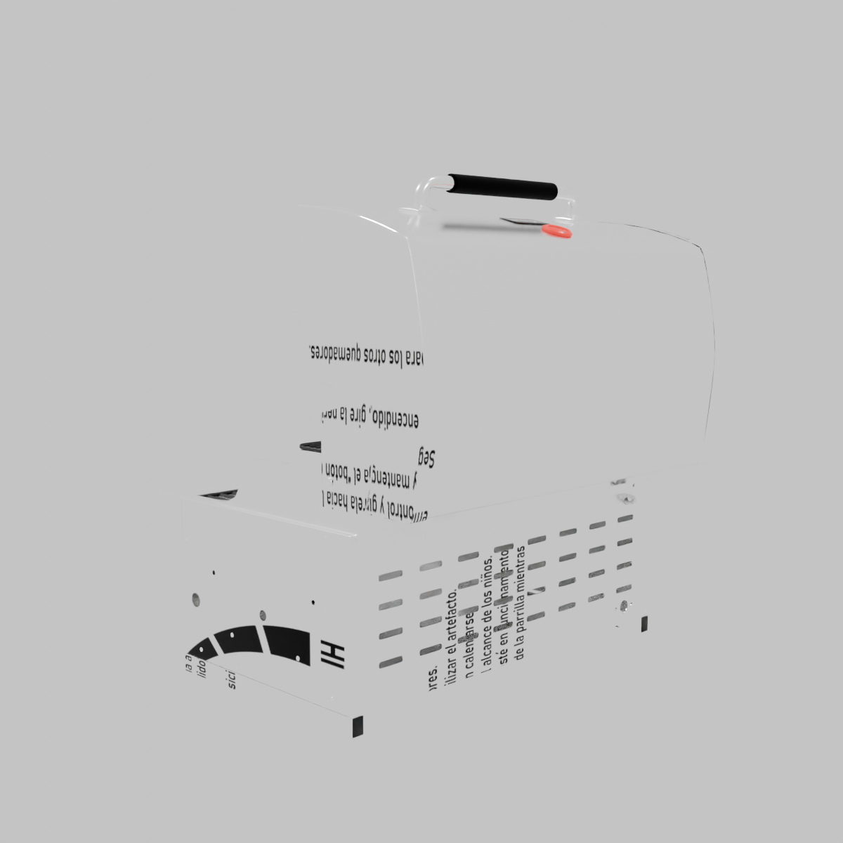 Parrilla a gas empotrable