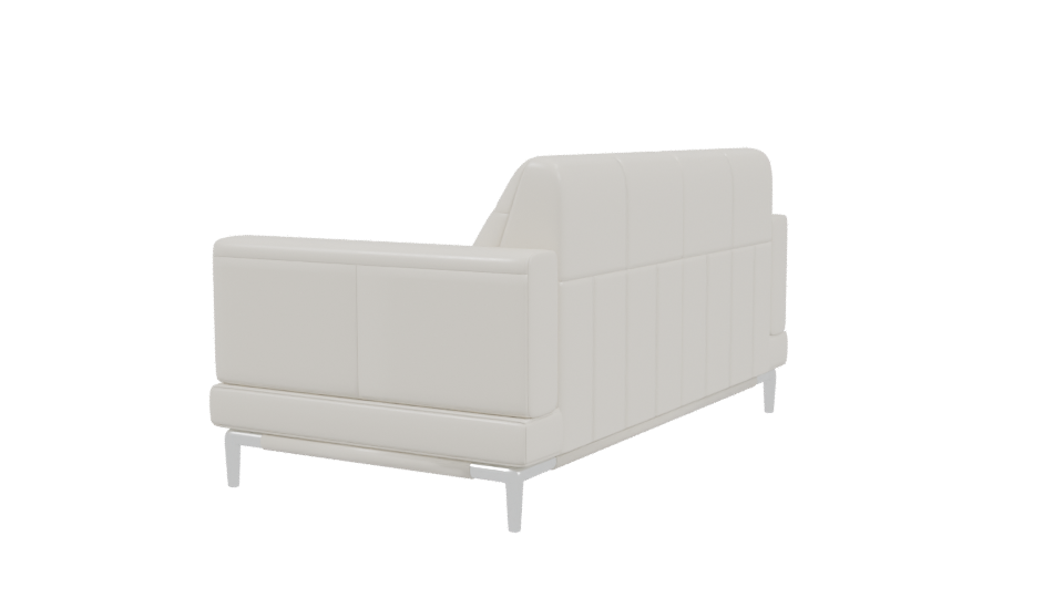 Stylish Minimalist Sofa 3D Model - Professional 3D Model Render 3