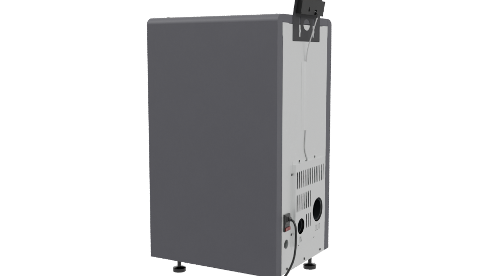 Multifunctional Digital Kiosk Model - Professional 3D Model Render 3