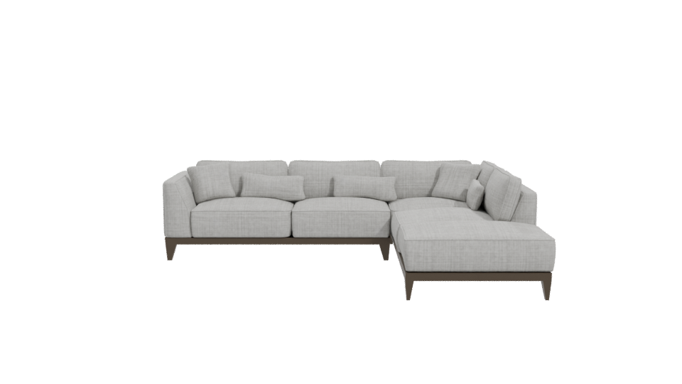 Stylish Modular Sofa 3D - Professional 3D Model Render 11