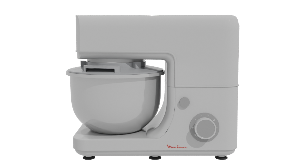 Stylish Stand Mixer 3D Model - Professional 3D Model Render 11