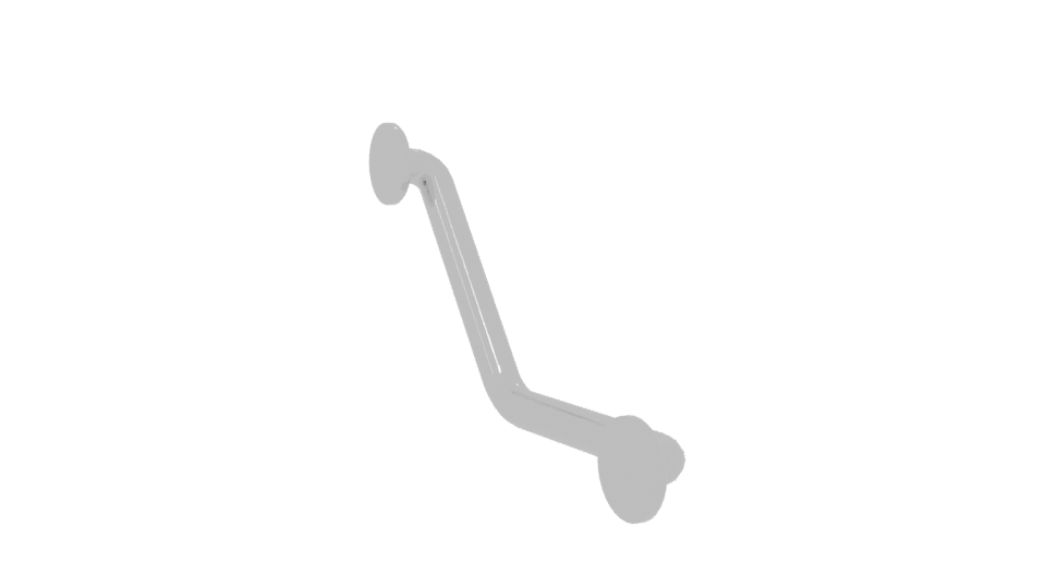 Stylish Bathroom Grab Bar 3D - Professional 3D Model Render 7