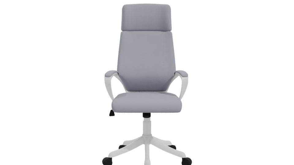 Elegant Ergonomic Office Chair 3D Model - Professional 3D Model Render 11