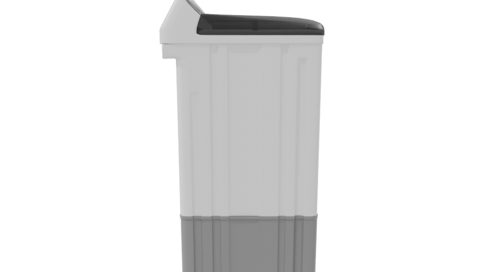 Stylish Top-Load Washing Machine Model - Professional 3D Model Render 8