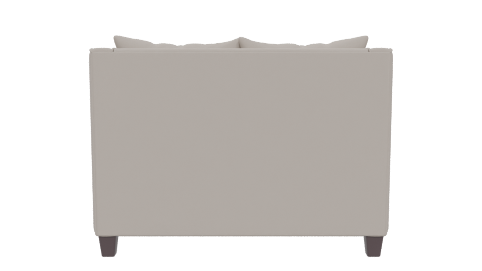 Elegant Minimalist Love Seat 3D - Professional 3D Model Render 5