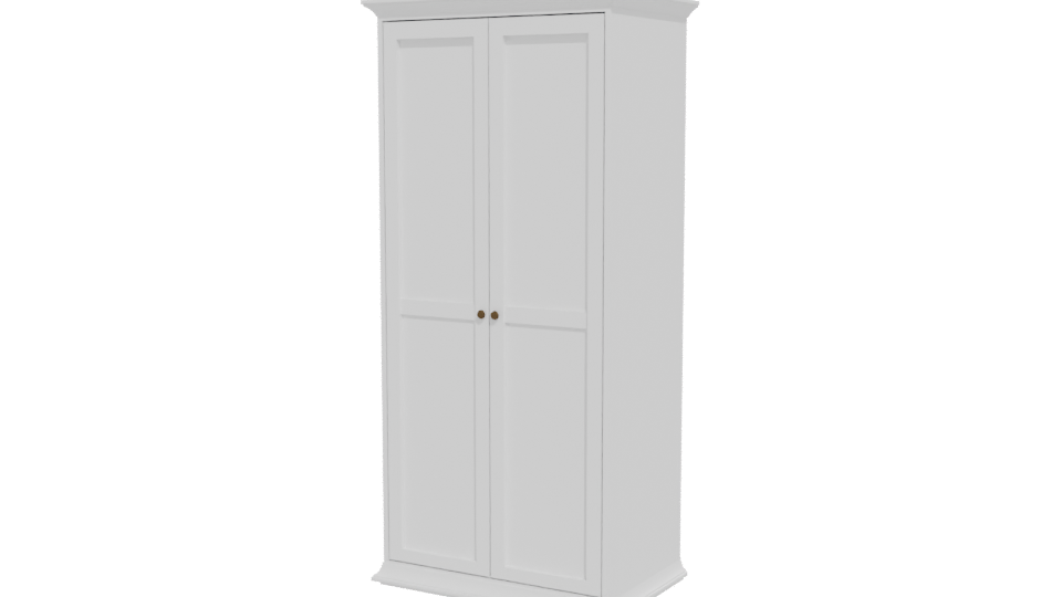 Elegant Minimalist Cabinet 3D Model - Professional 3D Model Render 12