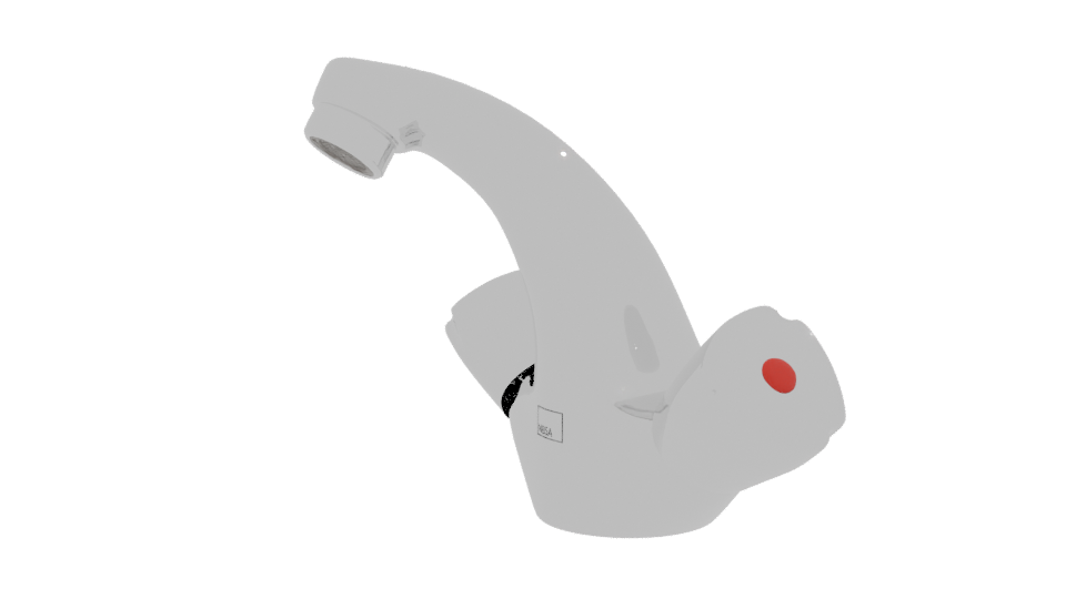 Monoblock Bathroom Faucet 3D - Professional 3D Model Render 13