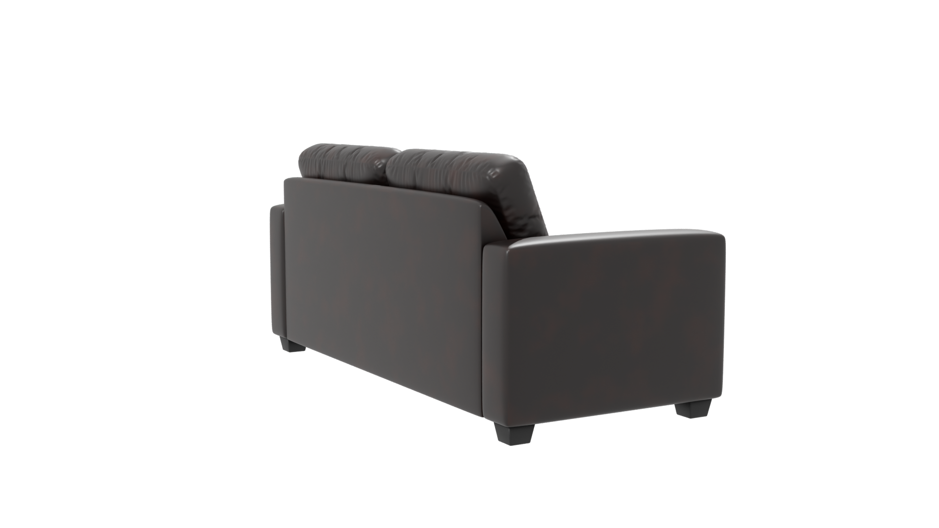 Stylish Modern Leather Sofa 3D Model - Professional 3D Model Render 22