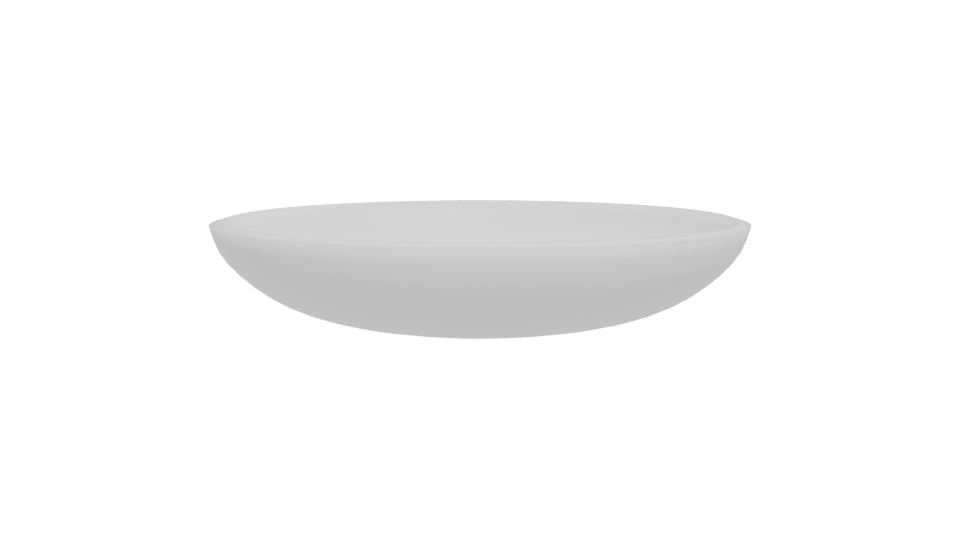 Elegant Ceramic Serving Dish 3D Model - Professional 3D Model Render 12