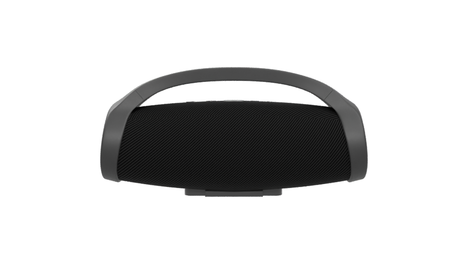 Bluetooth Speaker Booster2 Black 3D - Professional 3D Model Render 5