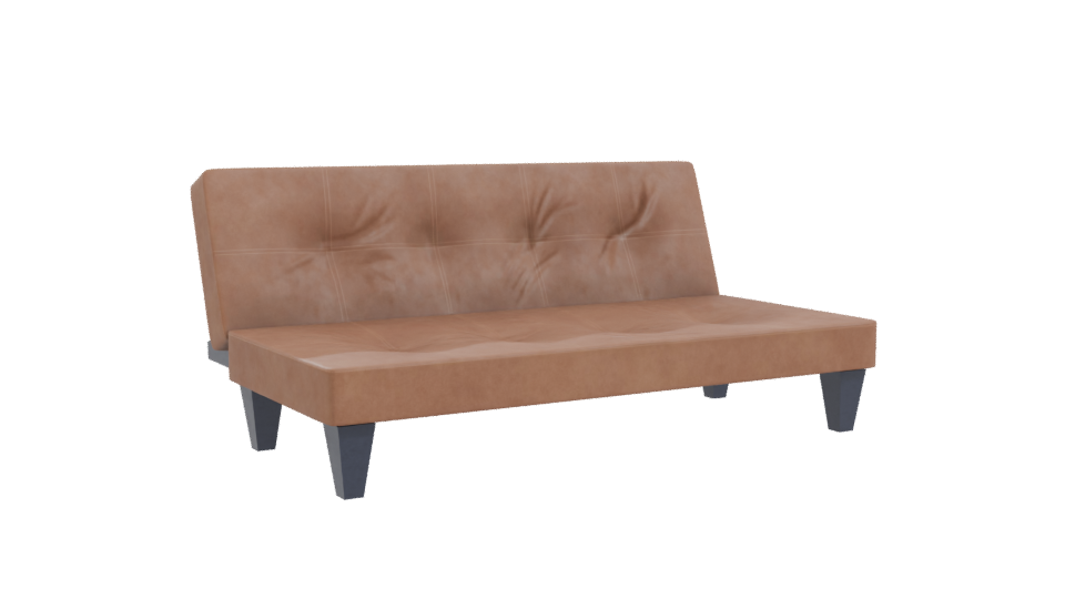 Stylish Convertible Sofa 3D Model - Professional 3D Model Render 10