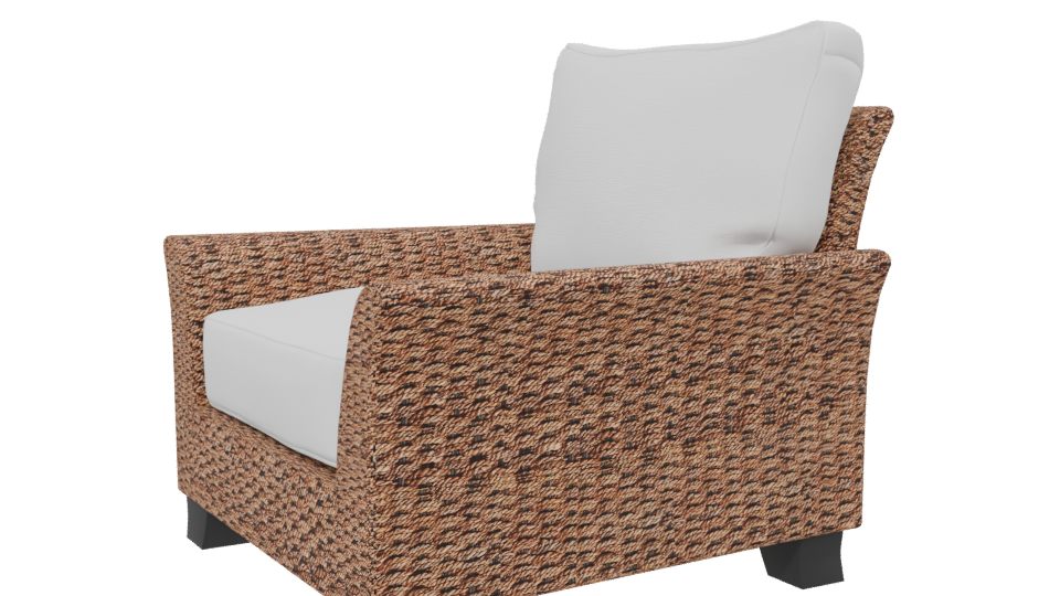 Cozy Modern Lounge Chair 3D - Professional 3D Model Render 13