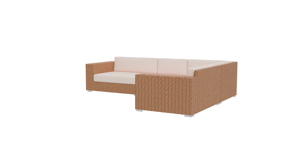 Pucusana Sectional Sofa Model 3D - Professional 3D Model Render 12