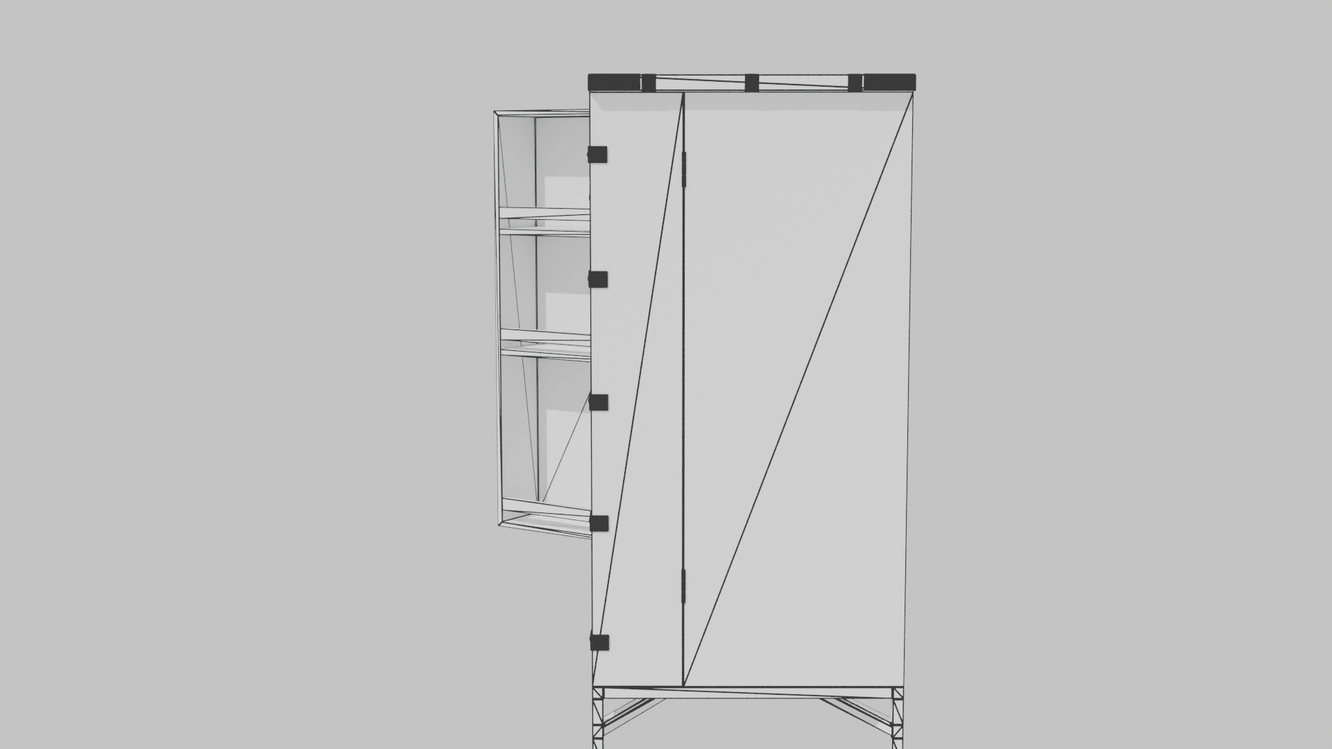 Basement Home Bar Facundo 3D Model - Professional 3D Model Render 7