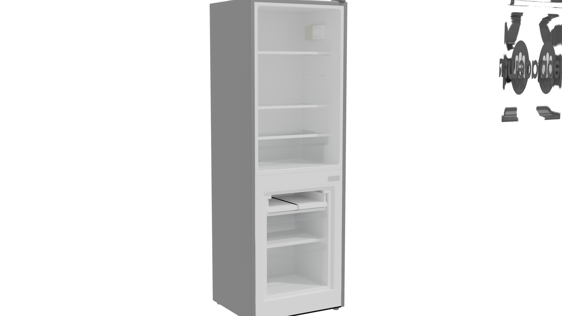 Mademsa Refrigerator 3D Model - Professional 3D Model Render 10