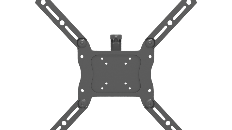 Universal TV Wall Mount 3D - Professional 3D Model Render 5