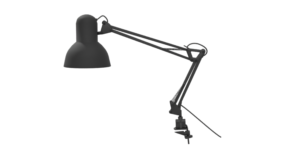 Stylish Adjustable Desk Lamp 3D - Professional 3D Model Render 5