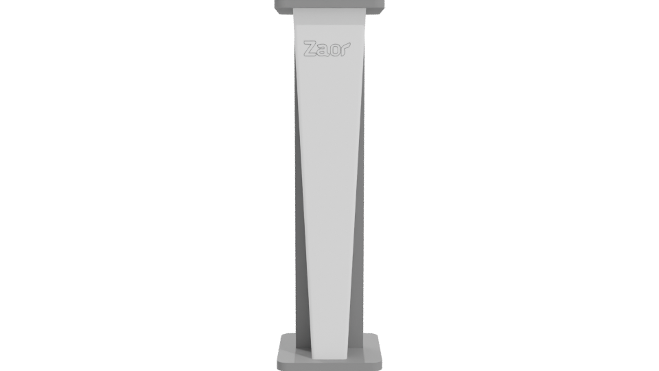 Stand Croce 36 White 3D Model - Professional 3D Model Render 11